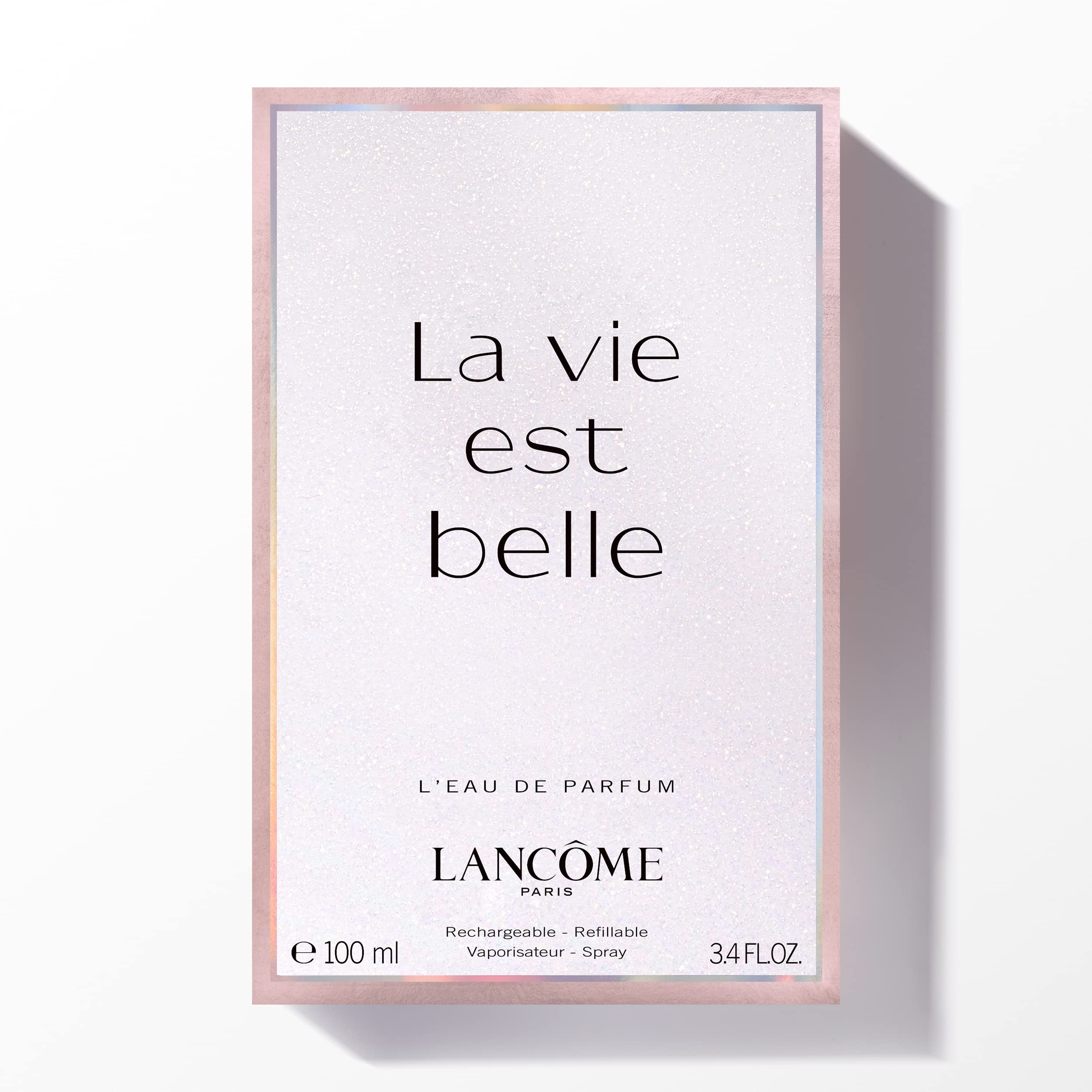 Lancôme La Vie Est Belle, jazmín árabe, aroma floral moderno.