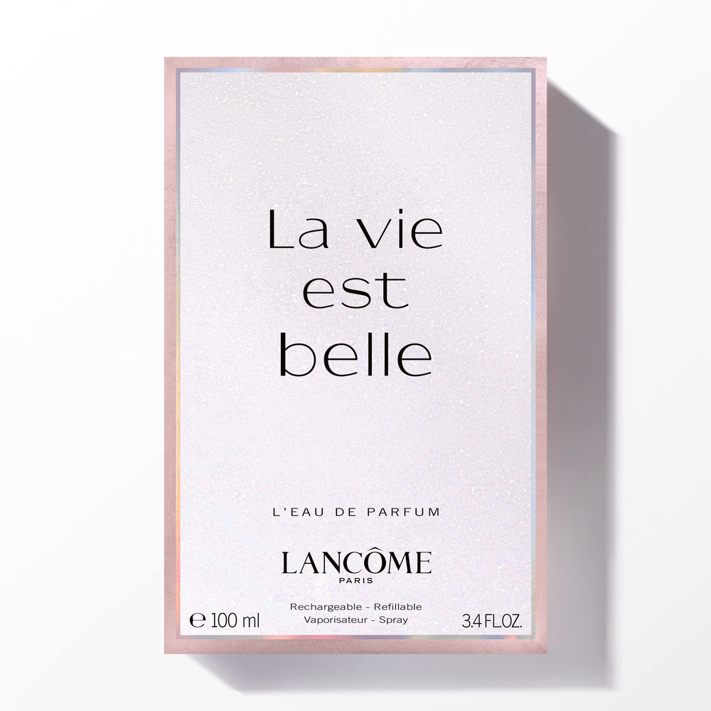 Lancôme La Vie Est Belle, jazmín árabe, aroma floral moderno.
