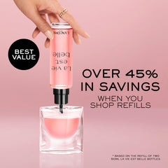 Lancôme La Vie est Belle, nota vainilla cálida y envolvente.