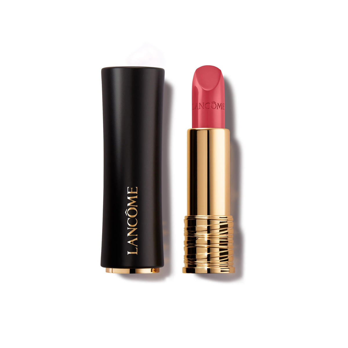 Lancôme L'Absolu Rouge Hydratant Orchidée exotique dans son étui élégant.