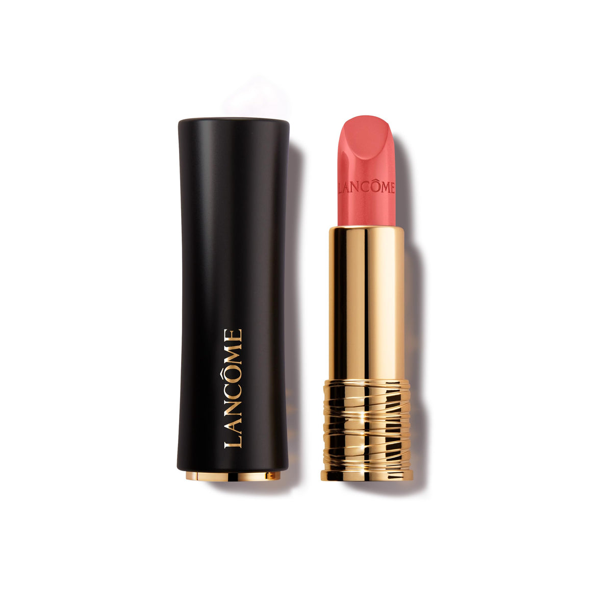 Lancôme L'Absolu Rouge hydratant: texture crème pour lèvres douces et confortables.