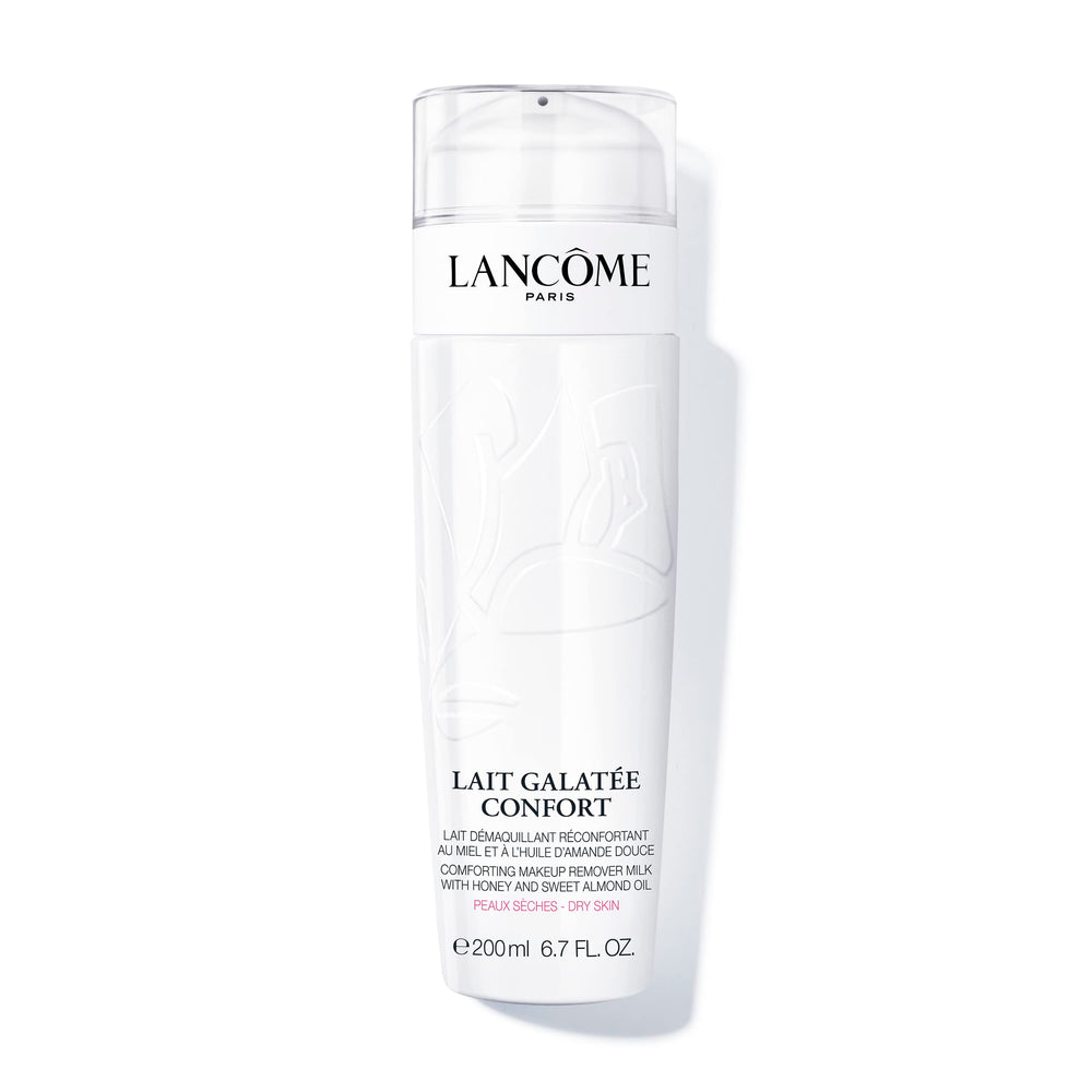 Lancôme Lait Galatée Confort démaquillant visage en flacon apaise et adoucit la peau.