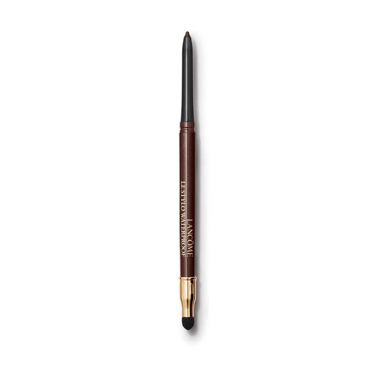 Lancôme Le Stylo Cremoso 03 Chocolat, delineado intenso y suave para pestañas definidas.