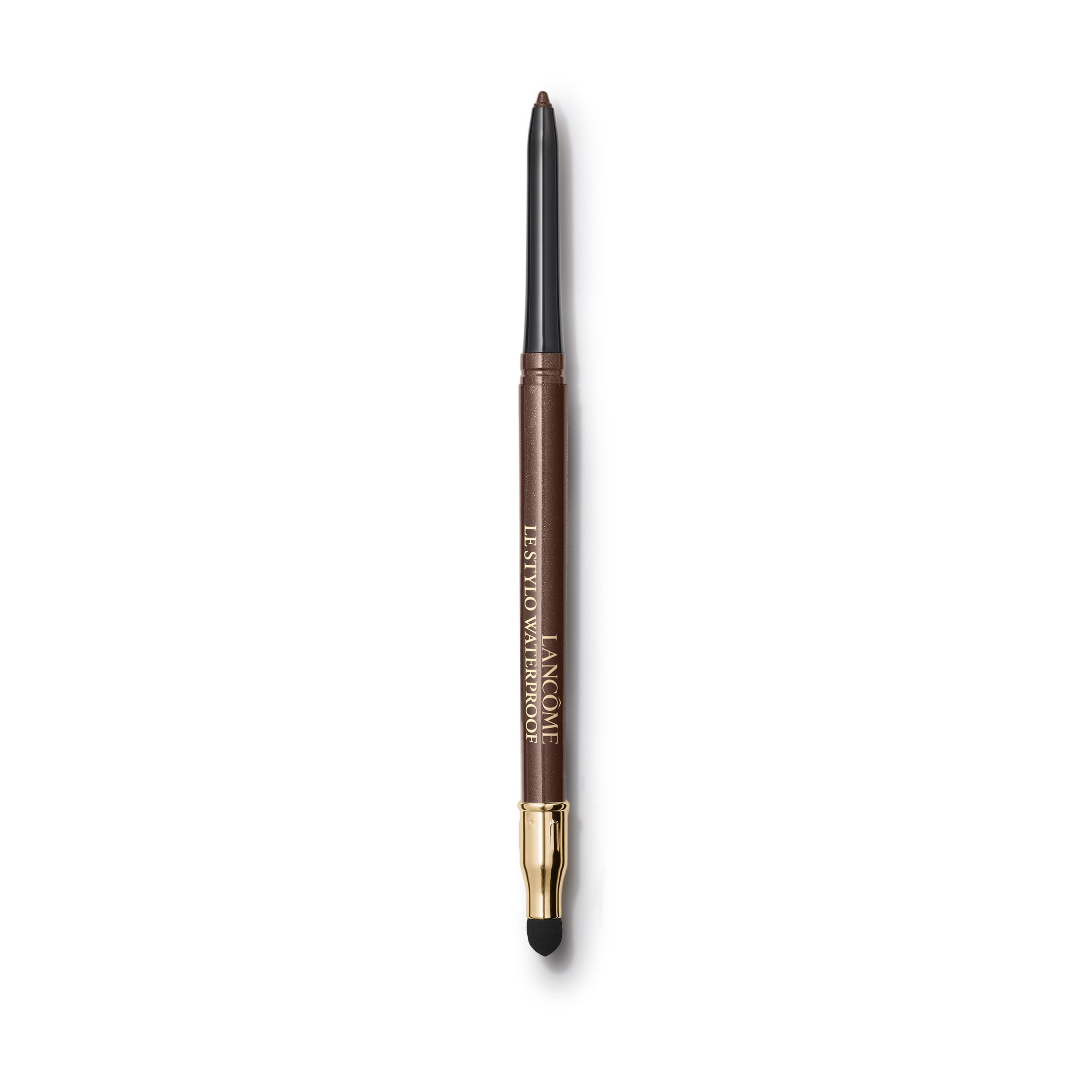 Lancôme Le Stylo delineador resistente al agua bronce rico para mirada duradera.