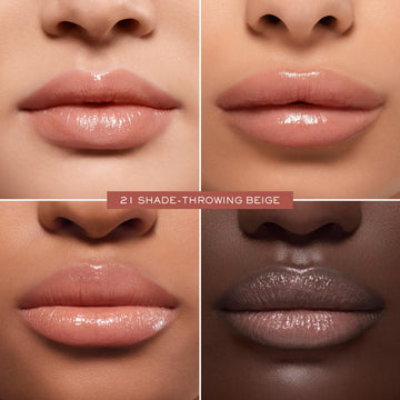 Lancôme Lip Idôle Butterglow textura no pegajosa para retoques.