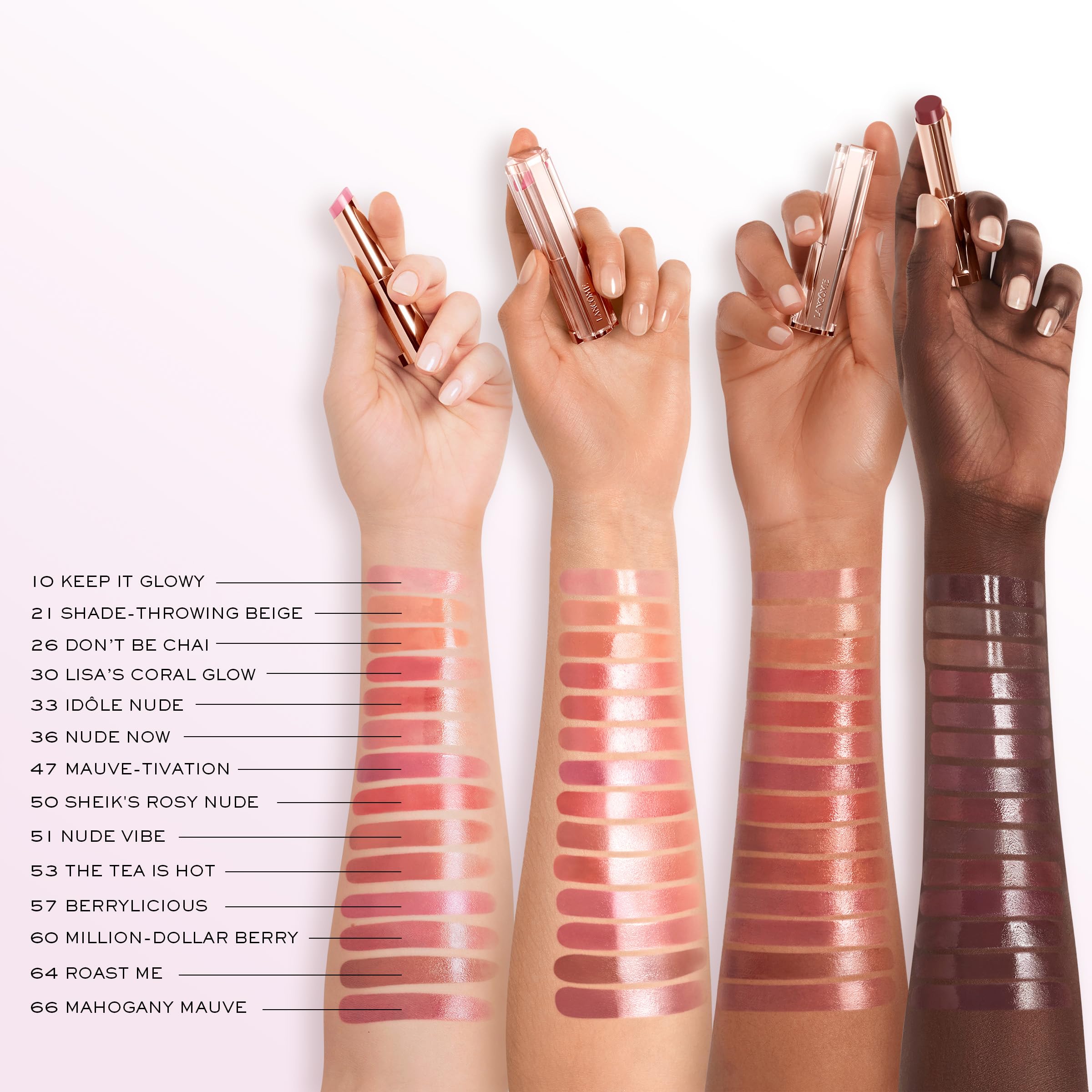 La formule Lip Idôle Squalane-12 Butterglow contient 83 pour cent d ingrédients soin.
