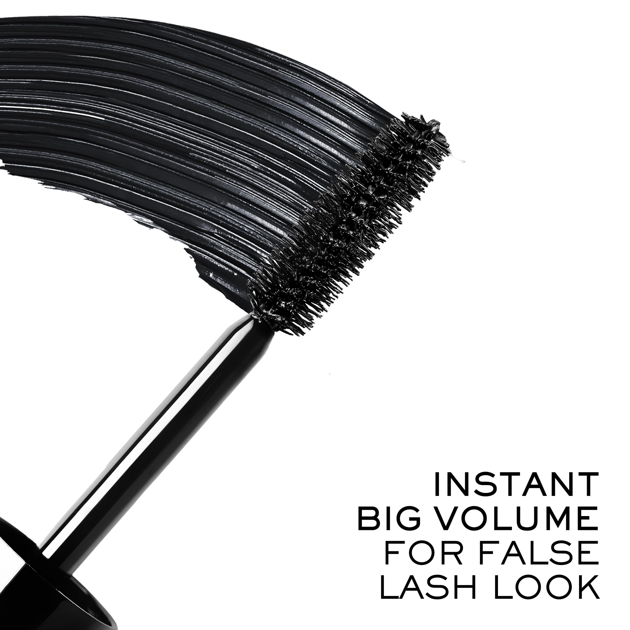Lancôme Monsieur Big Mascara volumen visible con fórmula ultras cremosa para pestañas definidas.