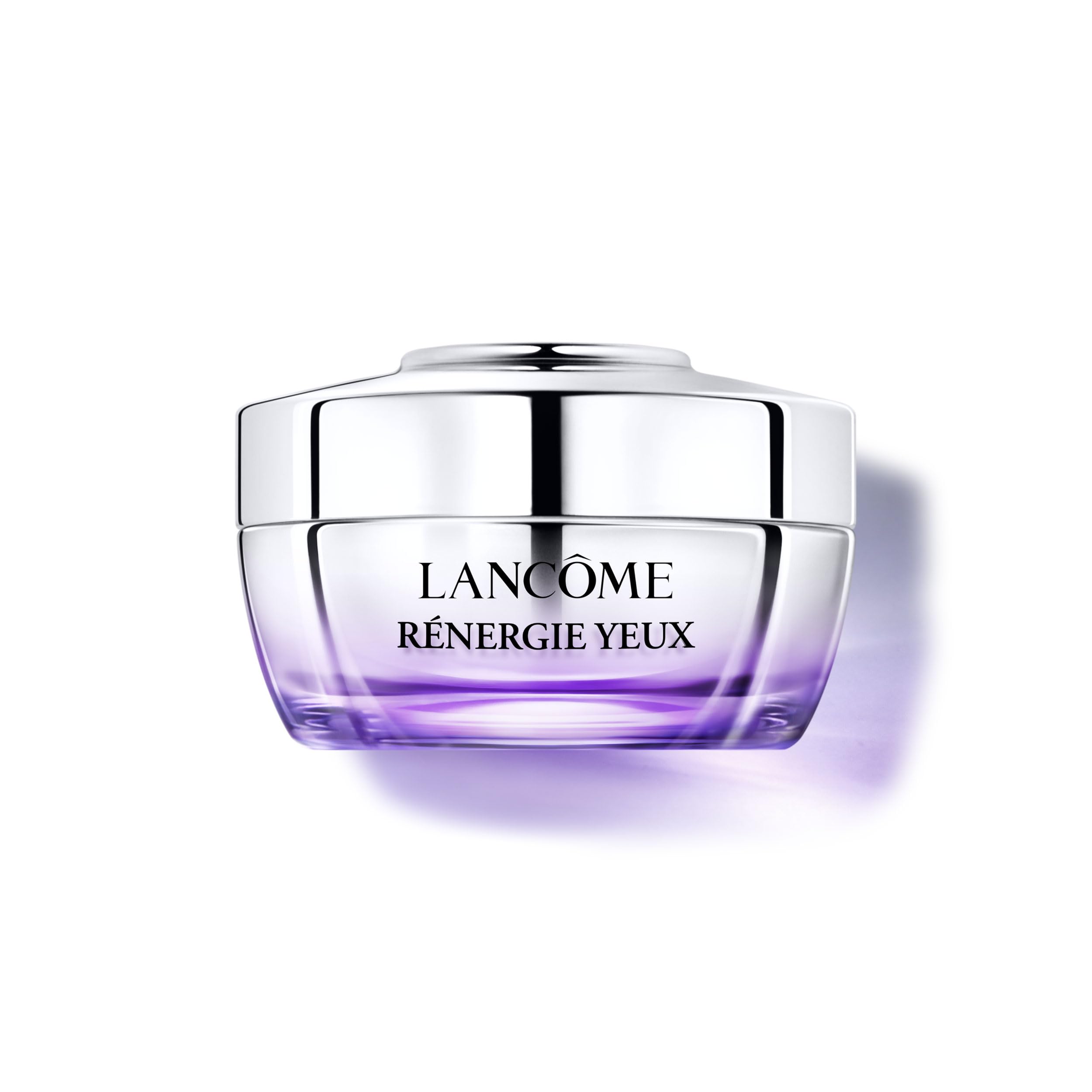 Crema para el contorno de ojos Lancôme Rénergie en bote, packaging elegante.