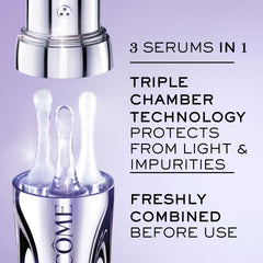 Lancôme Rénergie H.C.F. - textura sedosa que se absorbe rápidamente.