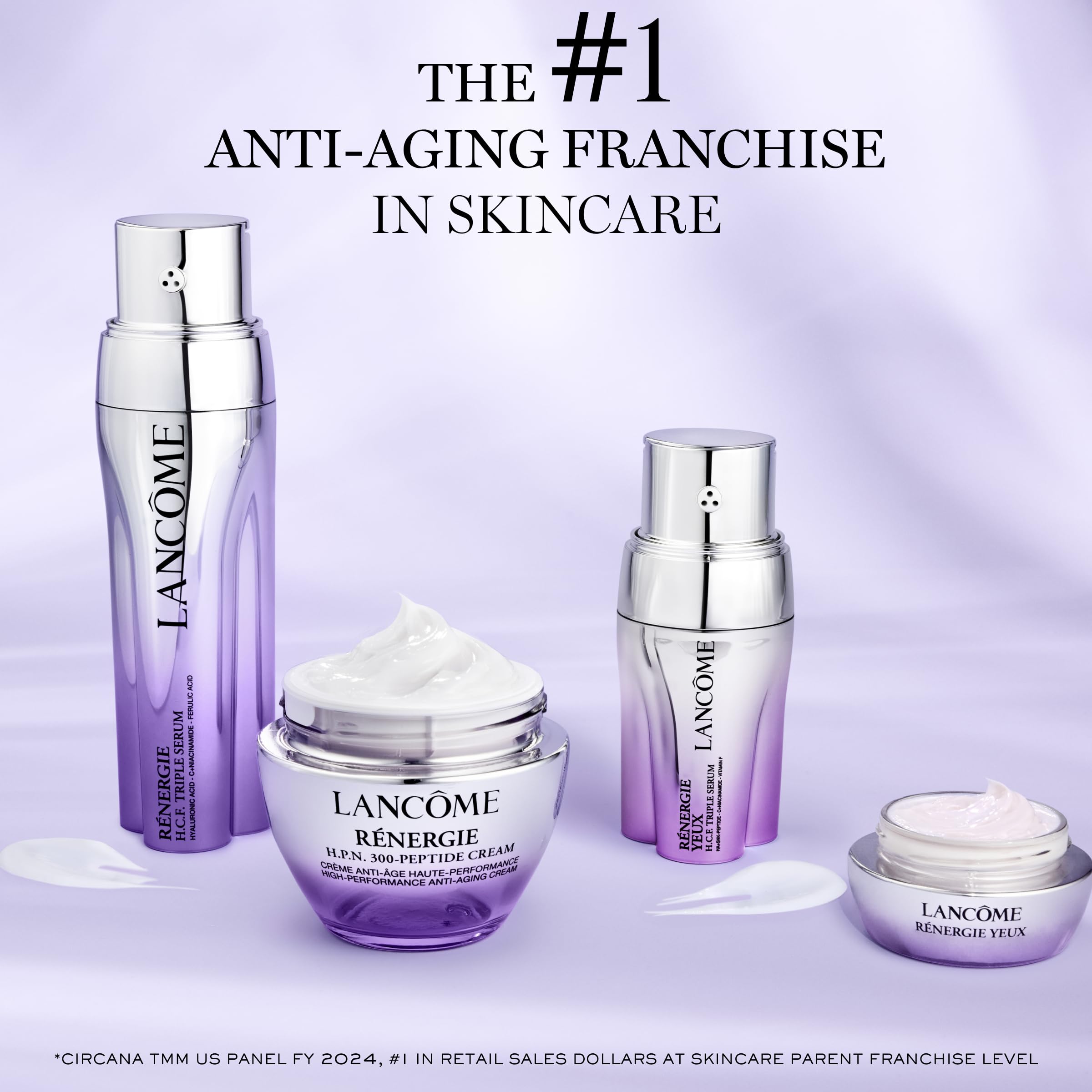 Envase recargable de Lancôme Rénergie H.P.N. 300-Peptide para reducir residuos.