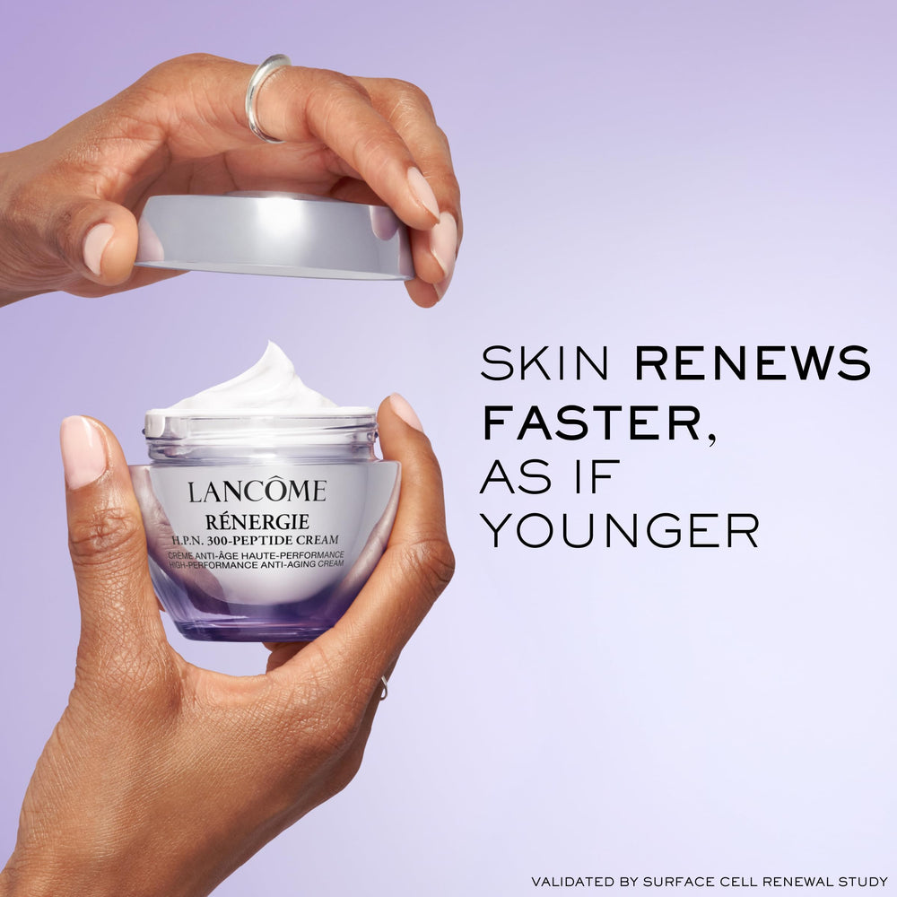 Textura ligera de Lancôme Rénergie H.P.N. 300-Peptide crema para uso diario.
