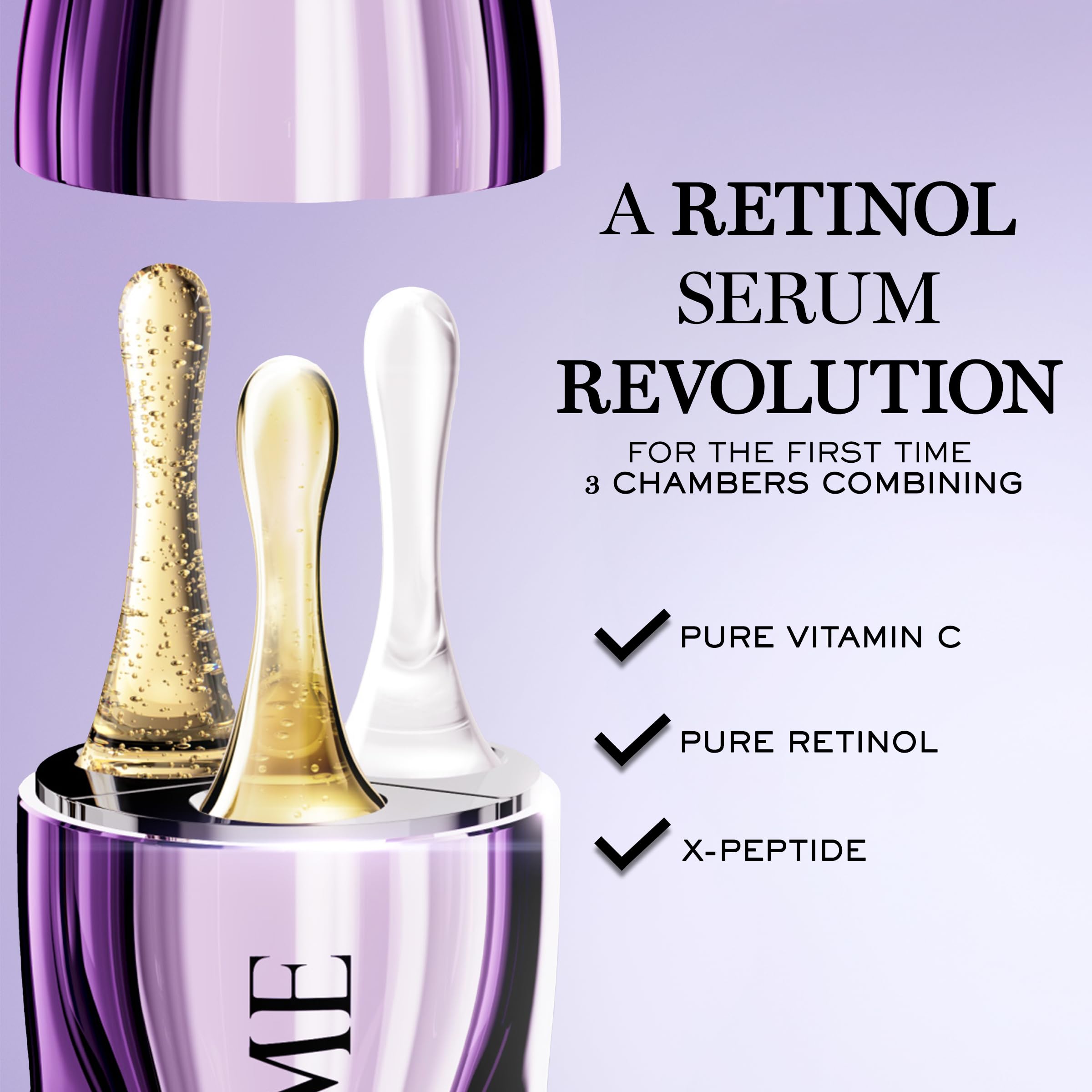 Lancôme Rénergie C.R.x dispensador-horizontal: facilita activar cuando hay retraso