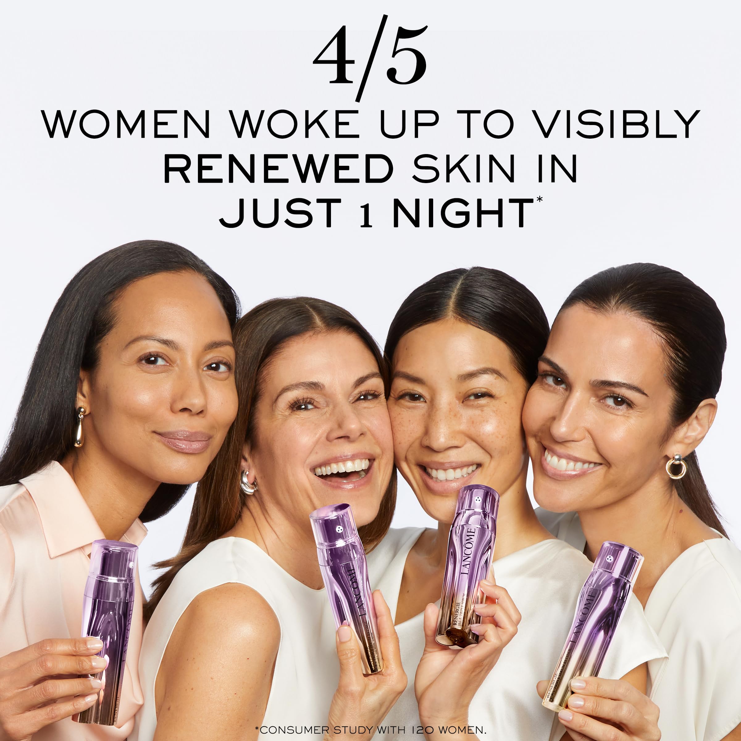 Lancôme Rénergie CRx Triple Serum poros más finos y uniformes.