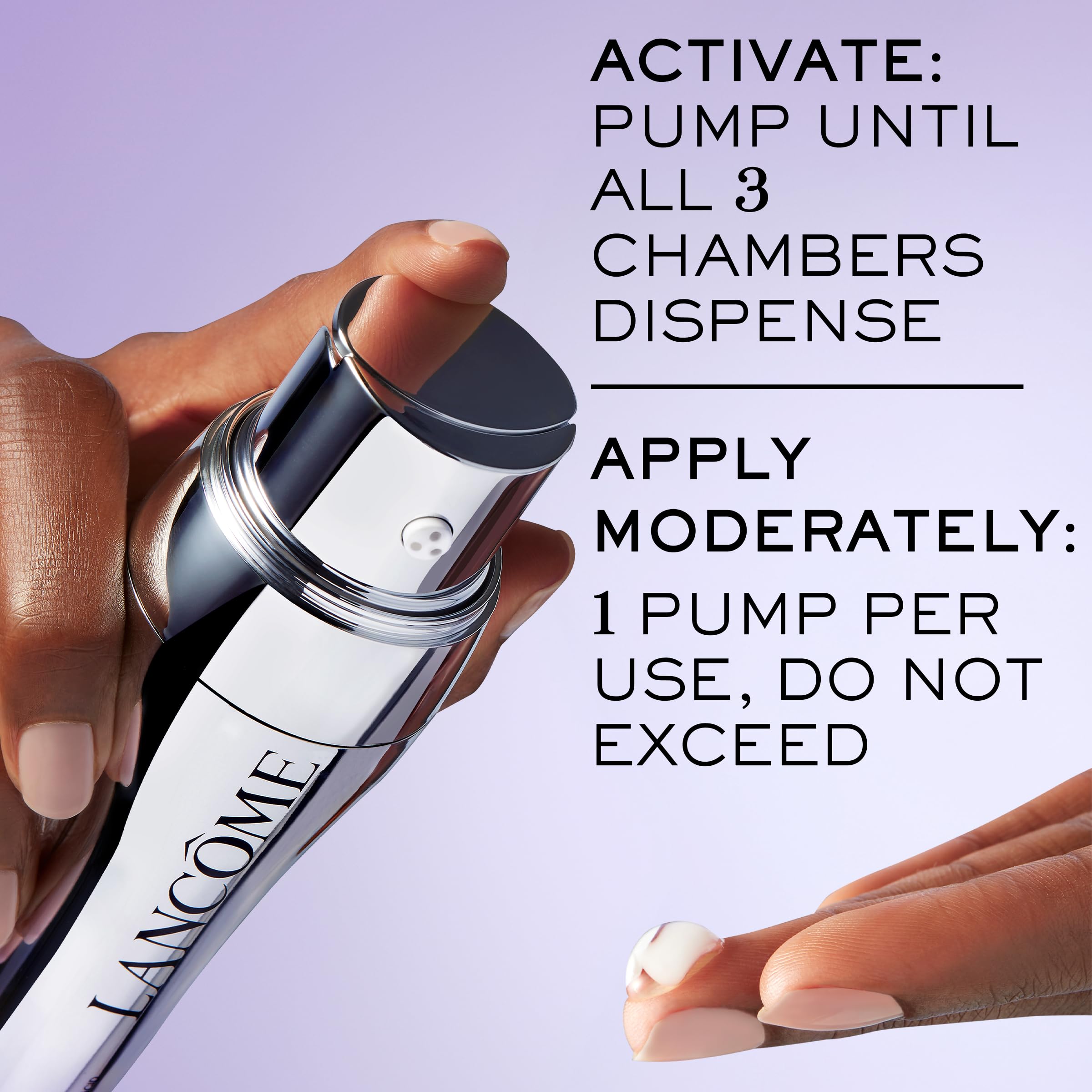 Lancôme Rénergie H.C.F. Triple Serum – vitamine C pour un teint plus lumineux.
