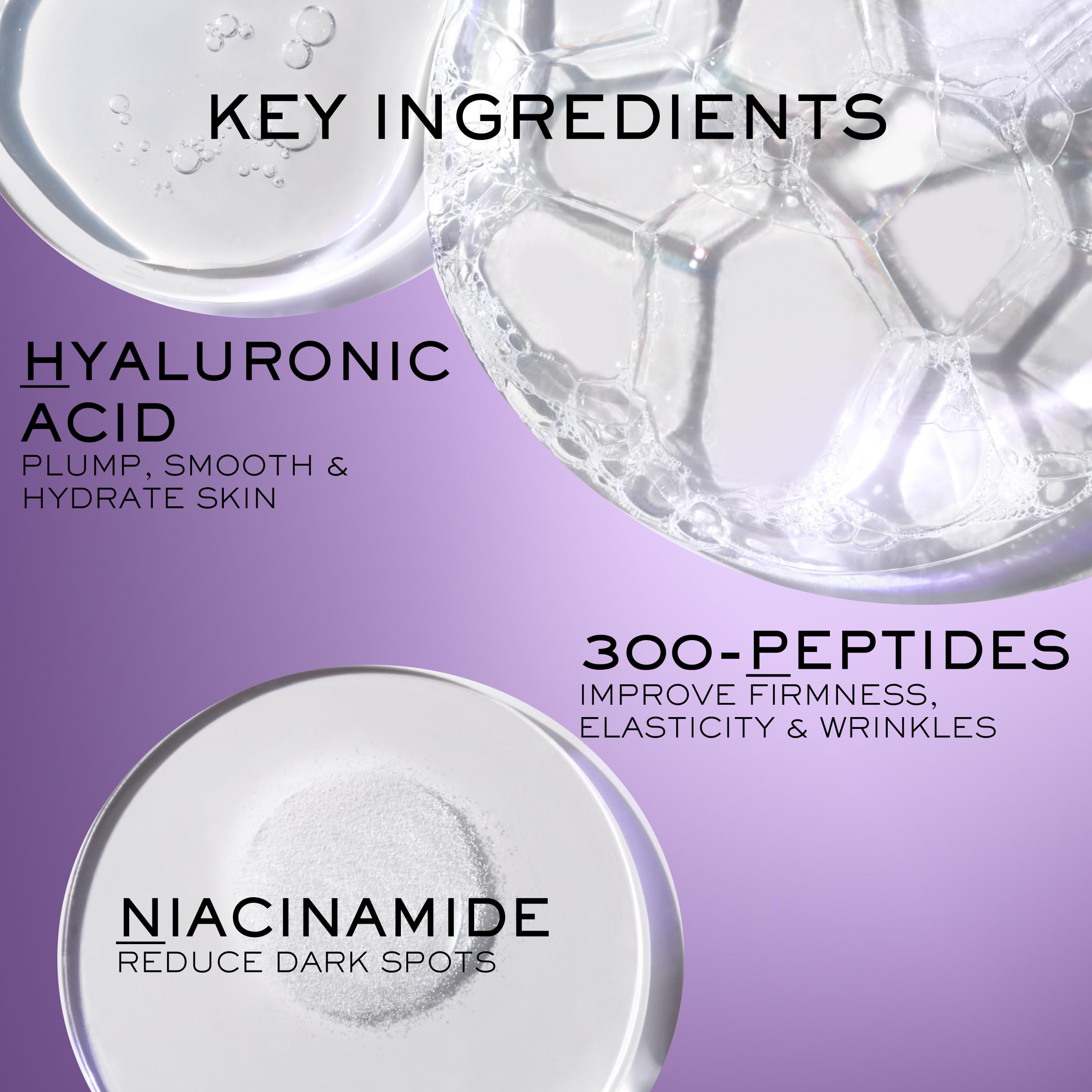 Lancôme Rénergie H.P.N 300 péptidos, aplicación suave en rostro y cuello para mayor firmeza.