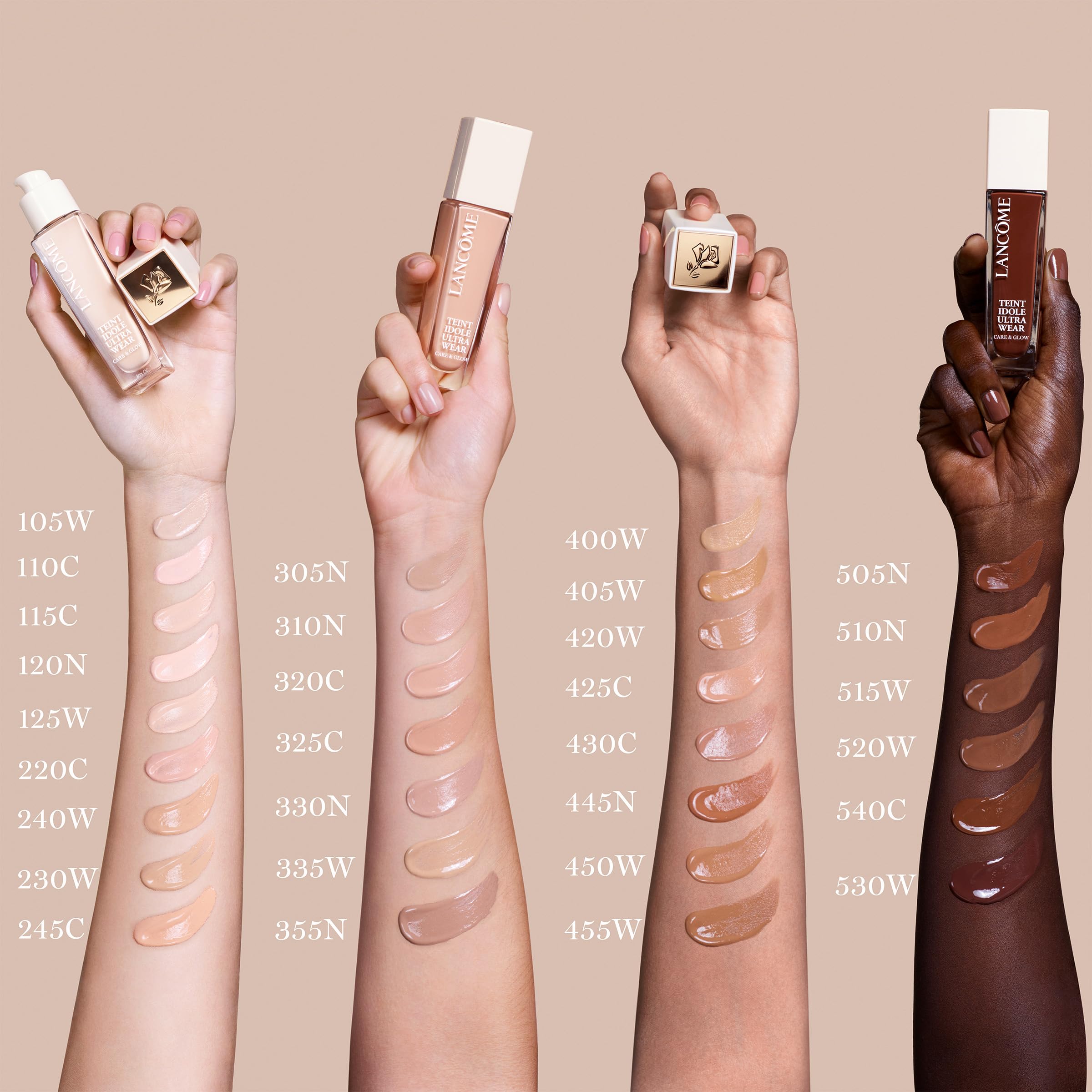 Lancôme Teint Idole Ultra Wear, acabado glow que ilumina la piel.