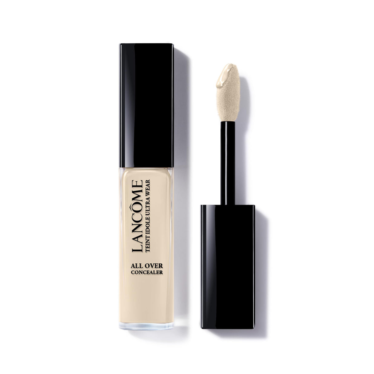 Lancôme Teint Idole Ultra Wear, botella con aplicador, cobertura duradera.