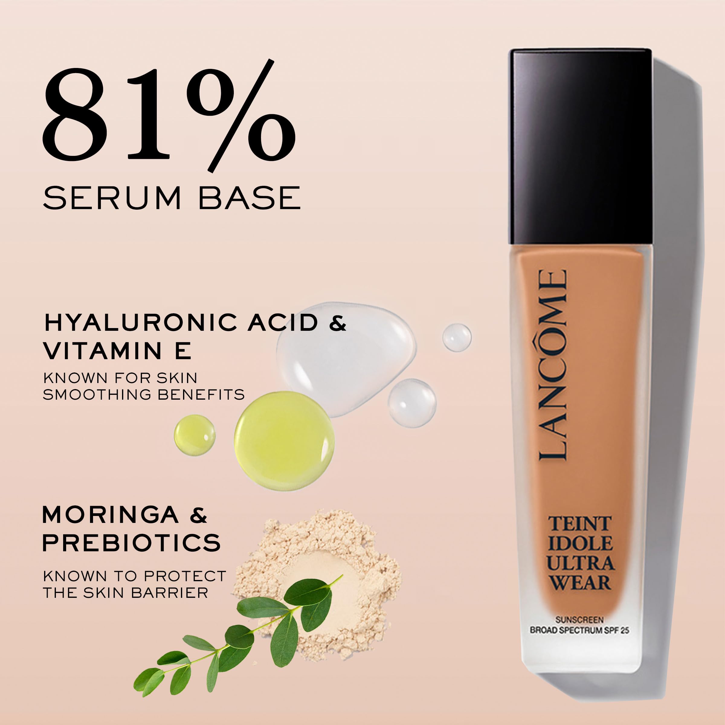 Lancôme Teint Idole Ultra Wear Natural Matte, tono 220C con subtono frío.