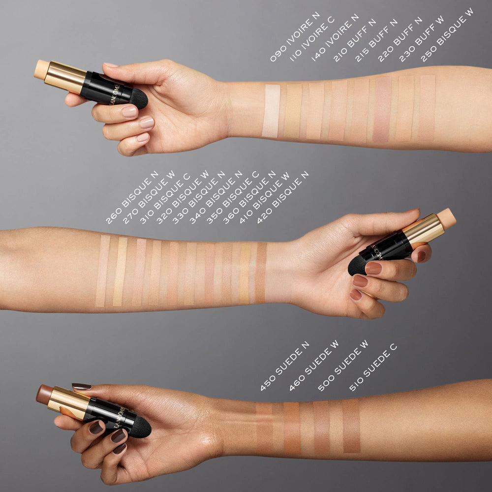 Lancôme Teint Idôle Ultra Wear Stick cobertura de 24 horas para rostro uniforme.