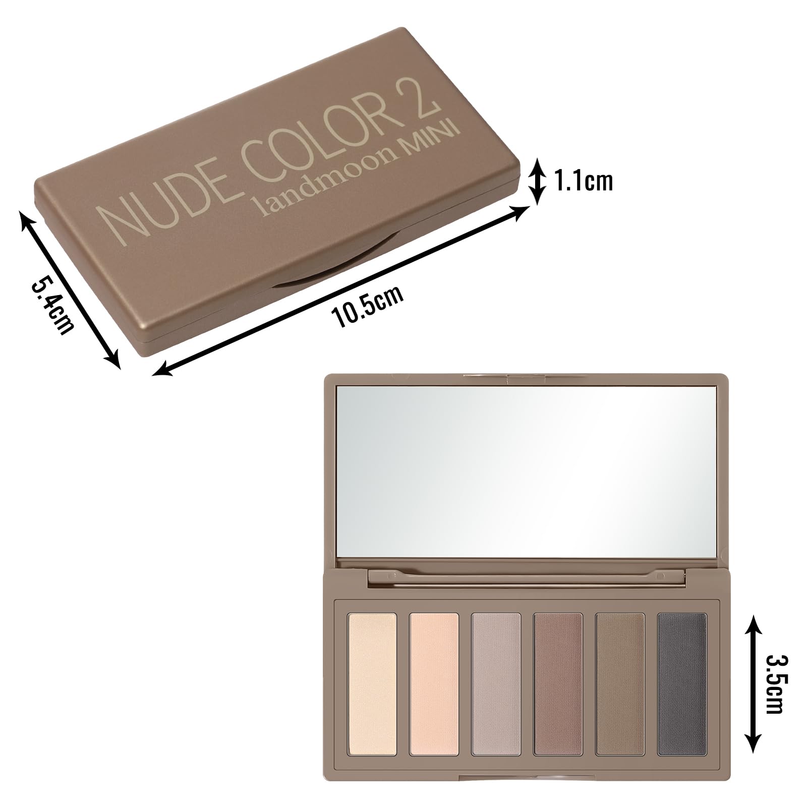 LANDMOON Paleta Mini, regalo ideal para amantes del maquillaje