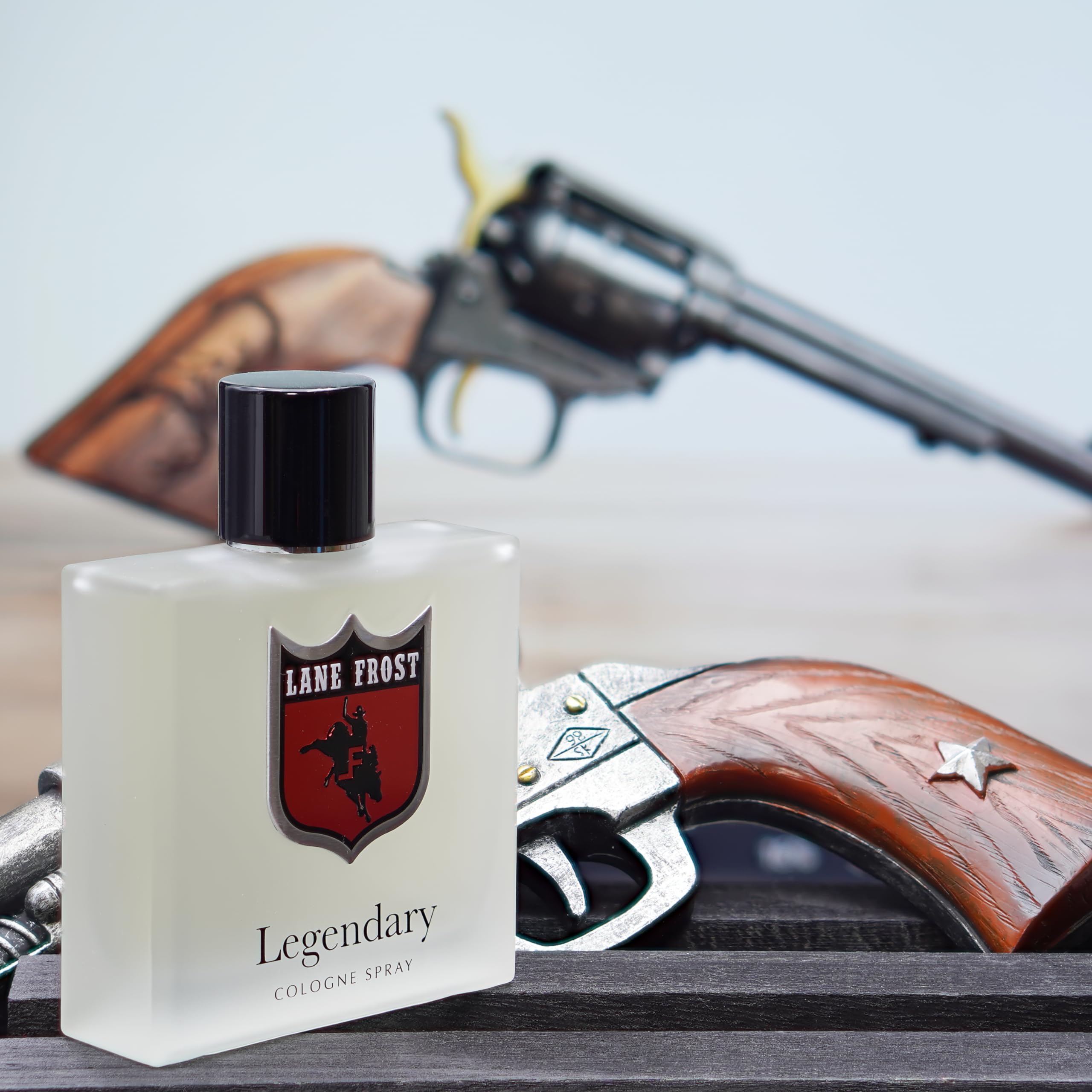 Lane Frost Legendary Cologne notas de corazón suaves para un aroma equilibrado