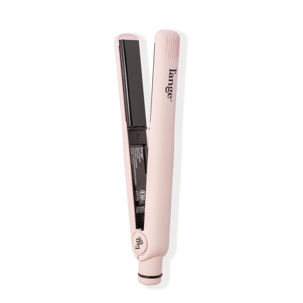 L'ANGE HAIR Aplatir Ceramic 1 pulg frontal: plancha cerámica con turmalina para brillo suave