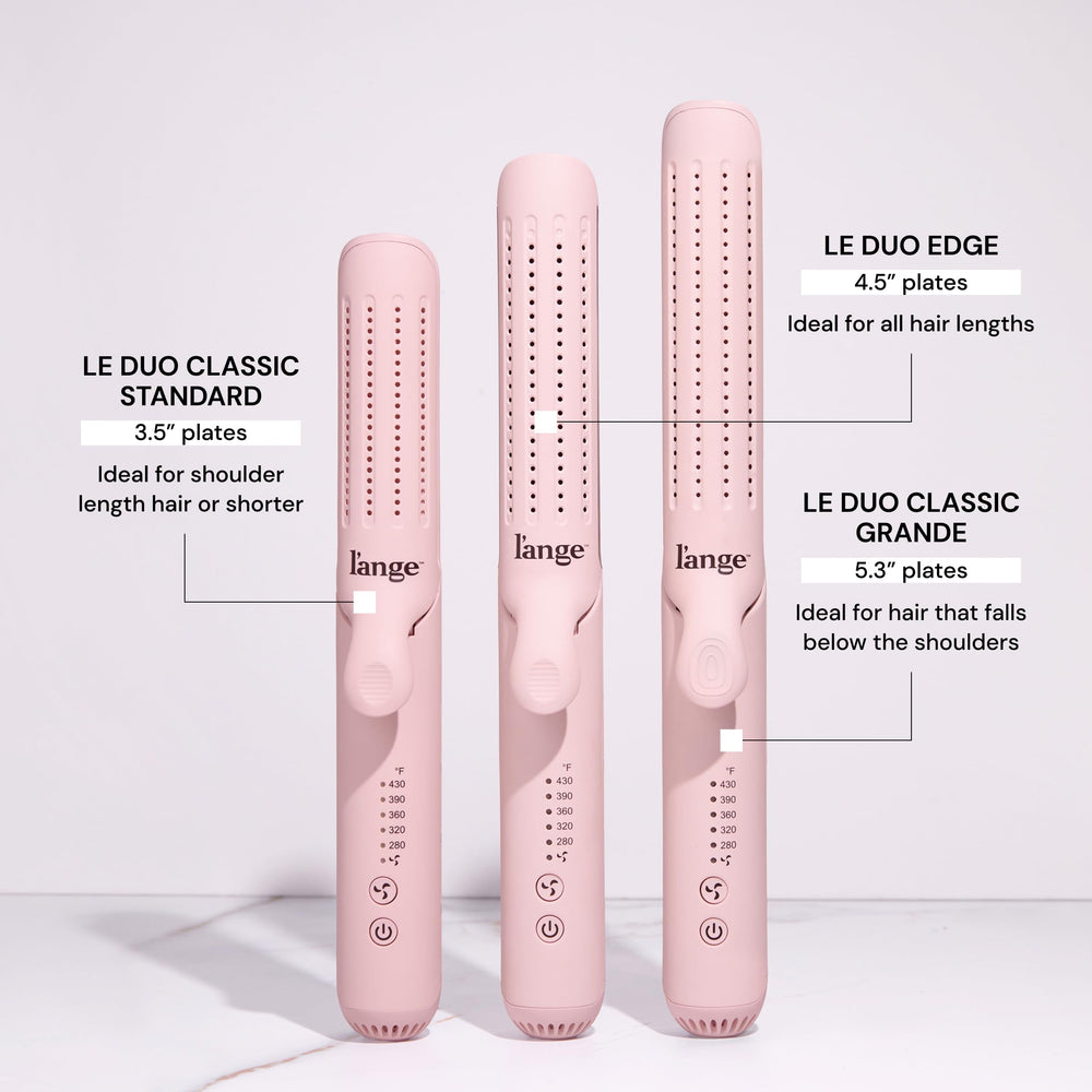 L'ANGE HAIR Le Duo Edge 360 controles simples con indicadores LED visibles.