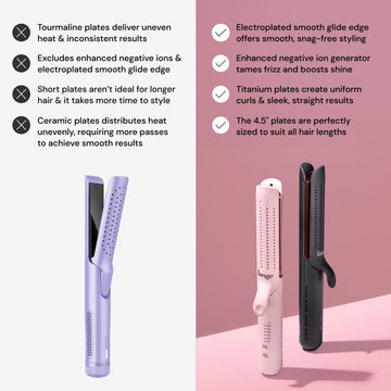 L'ANGE HAIR Le Duo Edge 360 memoria de temperatura para repetir ajustes.