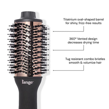 L'ANGE HAIR Le Volume: mango y panel de controles para peinado preciso.