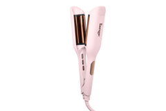 Rizador SculptWaver de L'ANGE HAIR con barra de ondas para ondas uniformes.