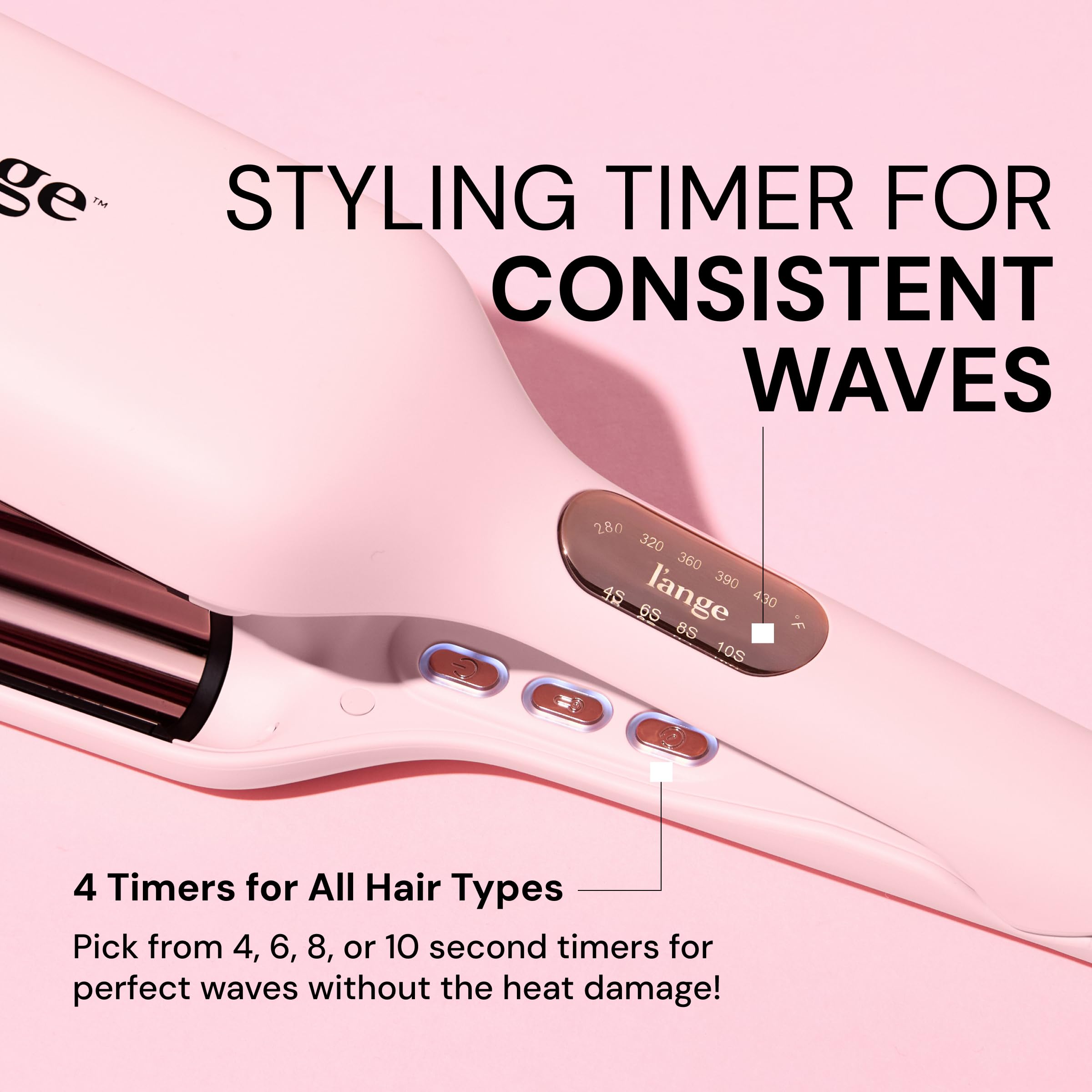 L'ANGE HAIR SculptWaver efecto sin frizz con brillo sedoso