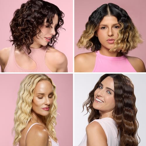 Rizador SculptWaver de L'ANGE HAIR con placas de titanio para deslizamiento suave.