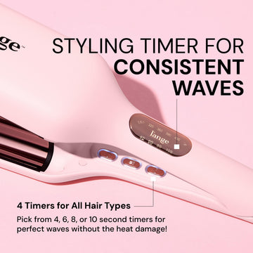 Rizador SculptWaver de L'ANGE HAIR ideal para uso diario y acabado suave.