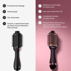 L'ANGE HAIR Le Volume cable giro 360 grados: maniobra cómoda durante el peinado.
