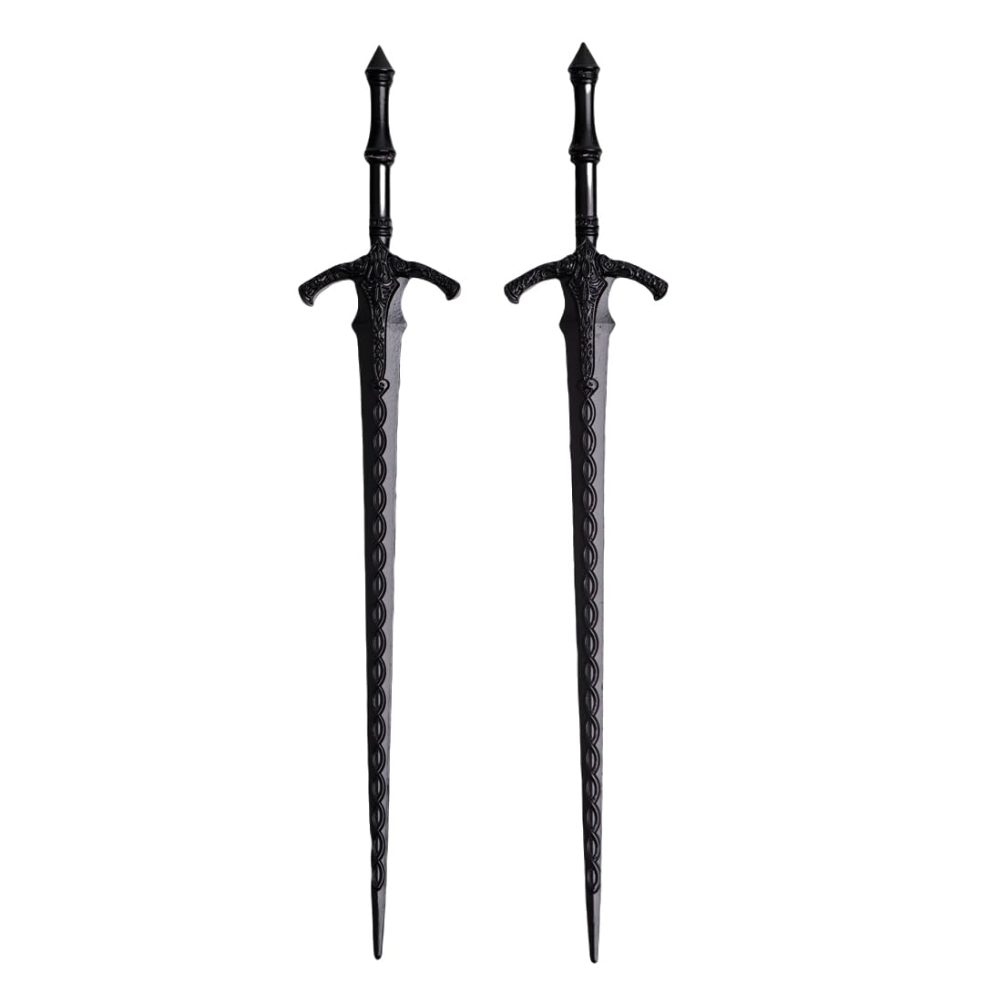 LANGHONG palitos cabello vikingo espada negro para peinados elegantes en festivales