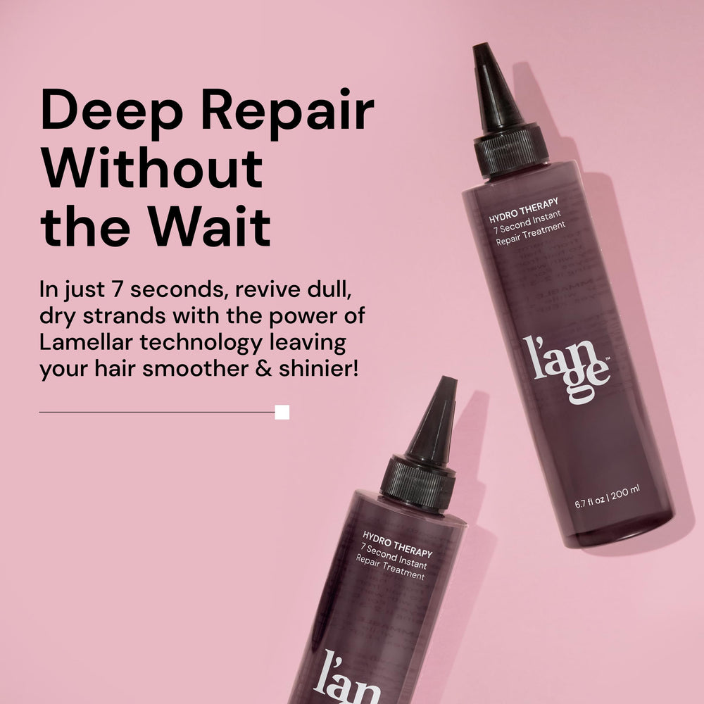 L'ANGE HAIR Hydro Therapy: aplicación en cabello húmedo para desenredar y suavizar.