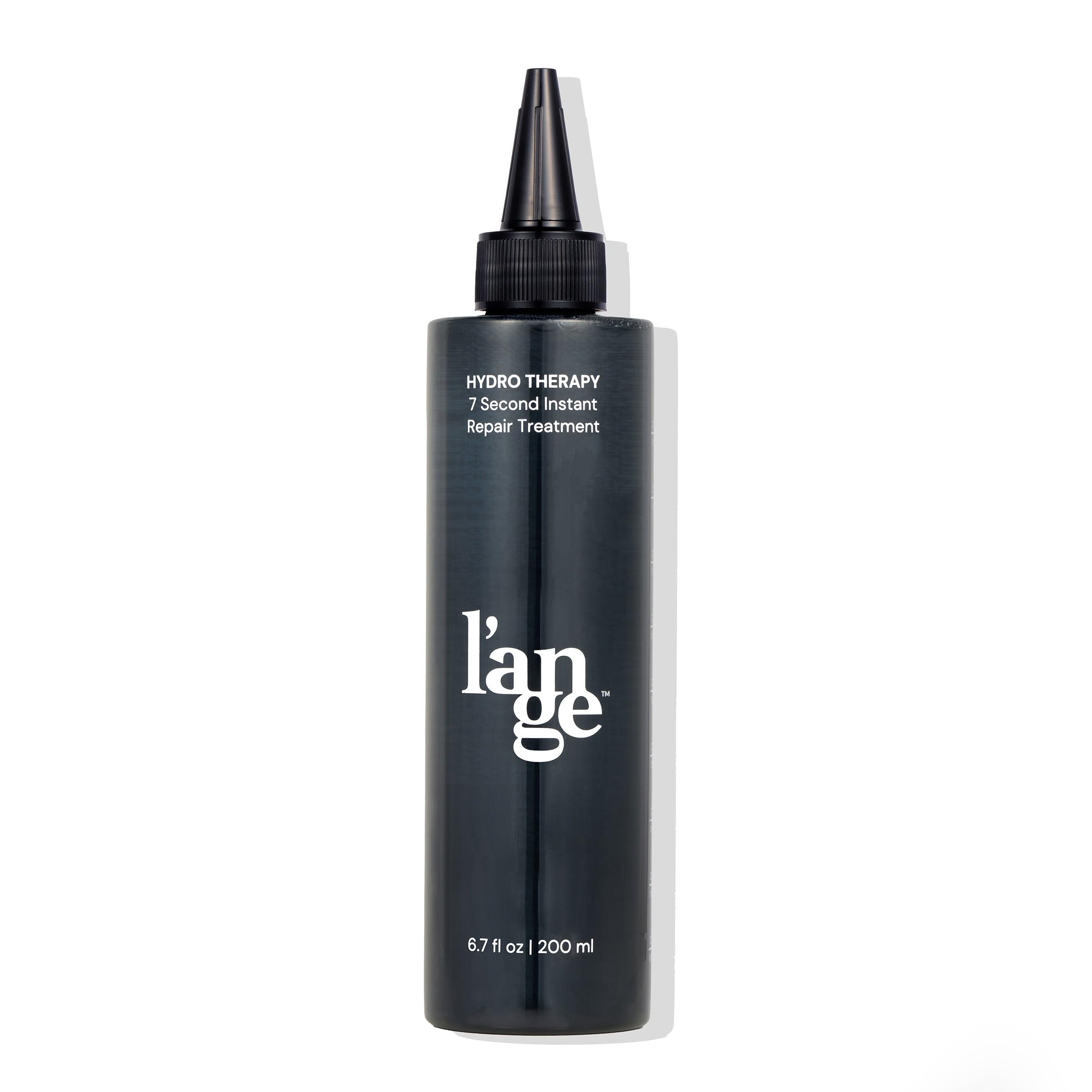 L'ANGE HAIR Hydro Therapy: bote visible para hidratación instantánea del cabello.