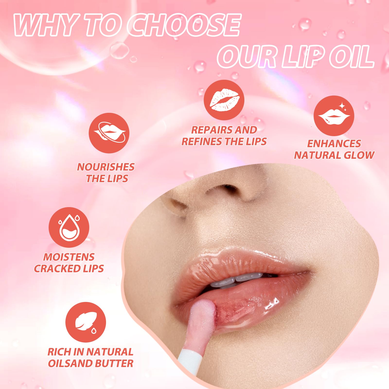 LANGMANNI Aceite labial chocolate coco, aroma chocolate coco para una experiencia sensorial.