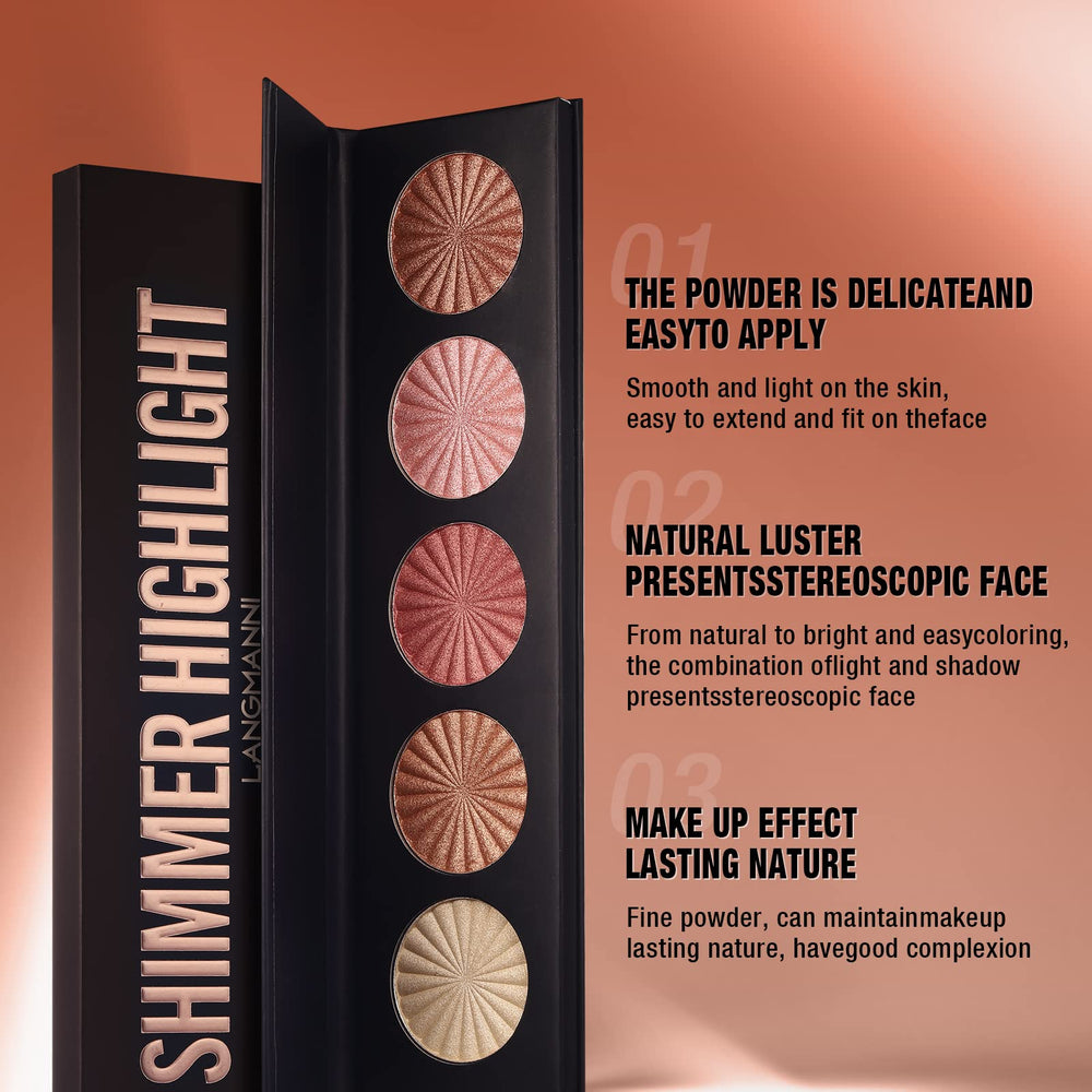 Langmanni iluminadores realzan ojos y cejas con luz sutil.