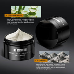 LANGULLCI Masque aloe – soin pour peau sensible apportant douceur et confort