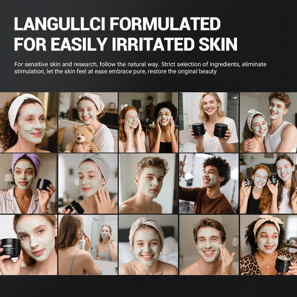 LANGULLCI Masque-cadeau-idéal – cadeau parfait pour soin et bien-être