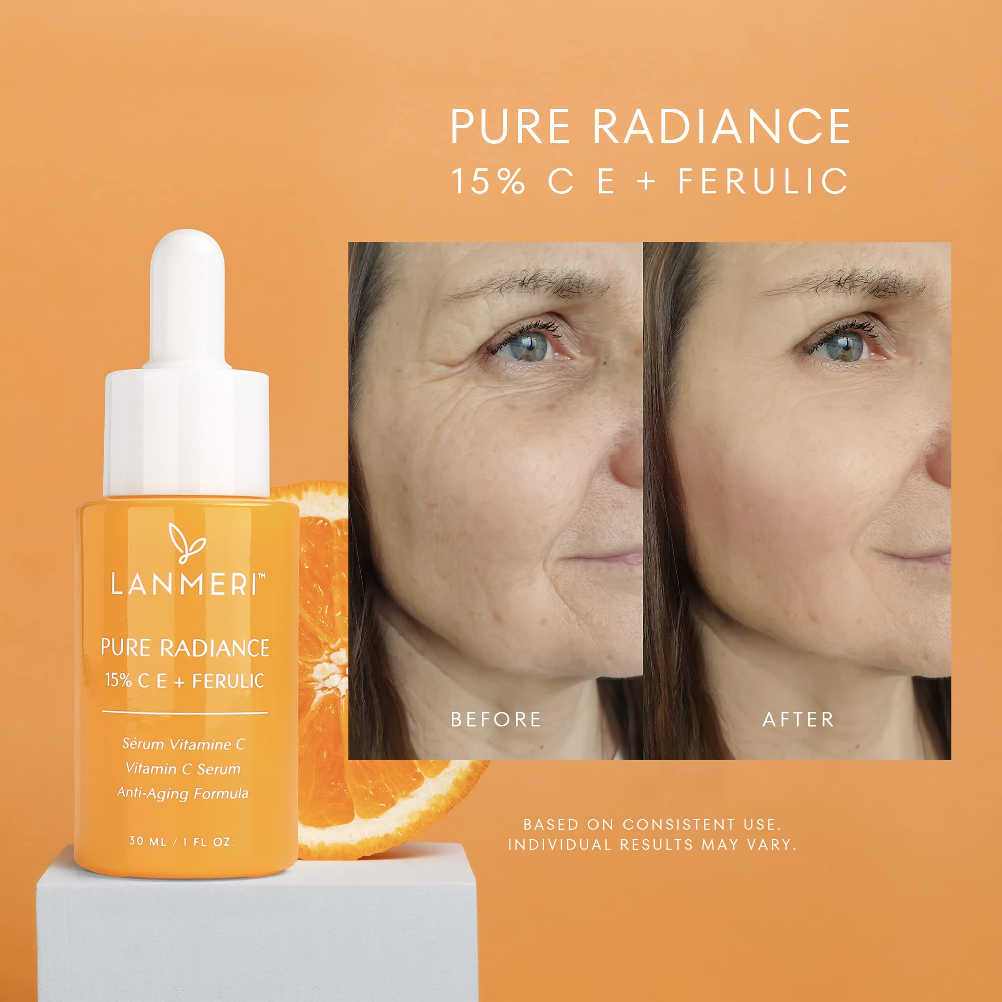 Lanmeri Serum textura ligera para absorción rápida sin engrasar.