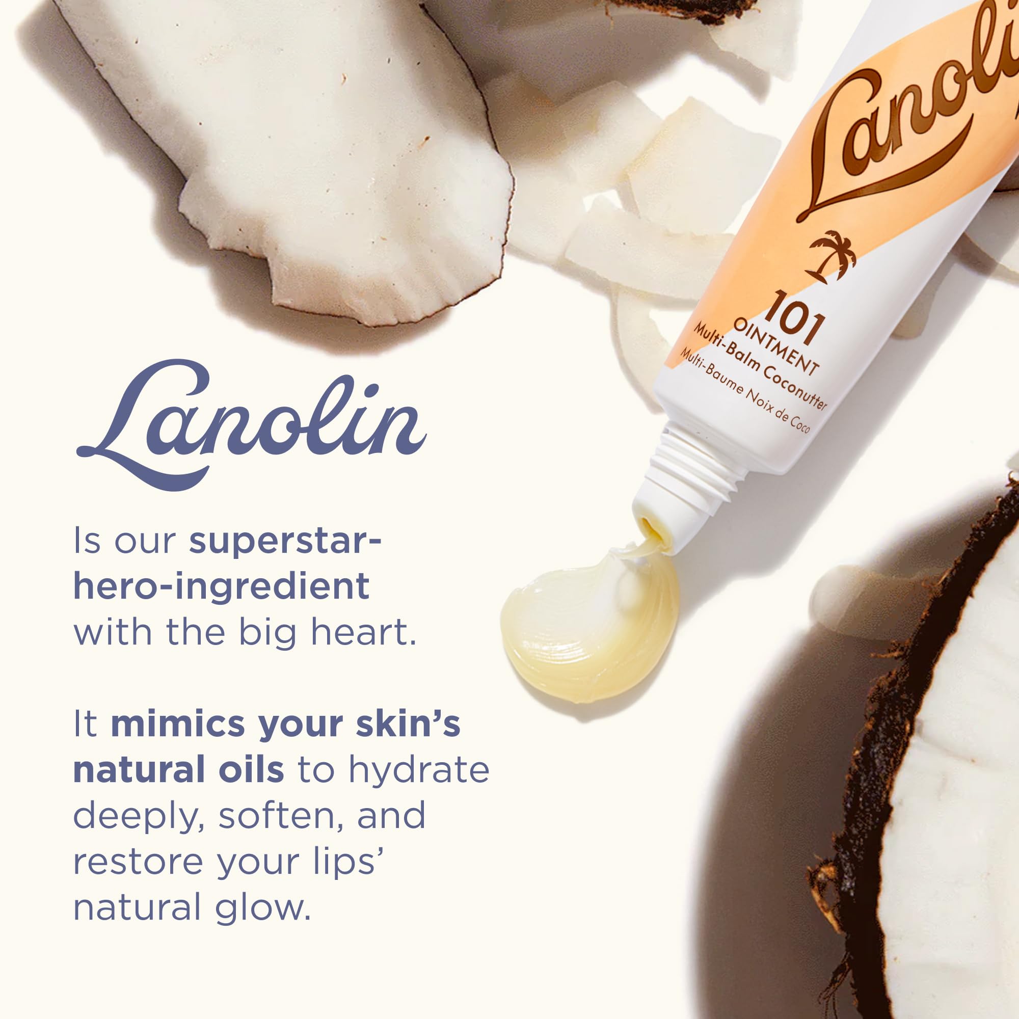 Lanolips 101 Ointment fragancia frutal para experiencia agradable.