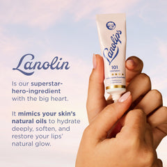 Lanolips 101 Ungüento para codos resecos y ásperos.