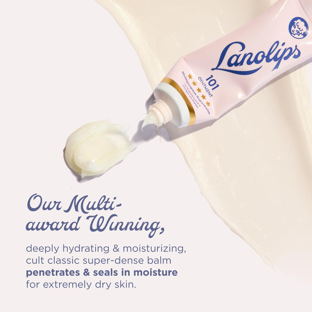 Lanolips 101 Ungüento en cutículas para hidratación profunda.