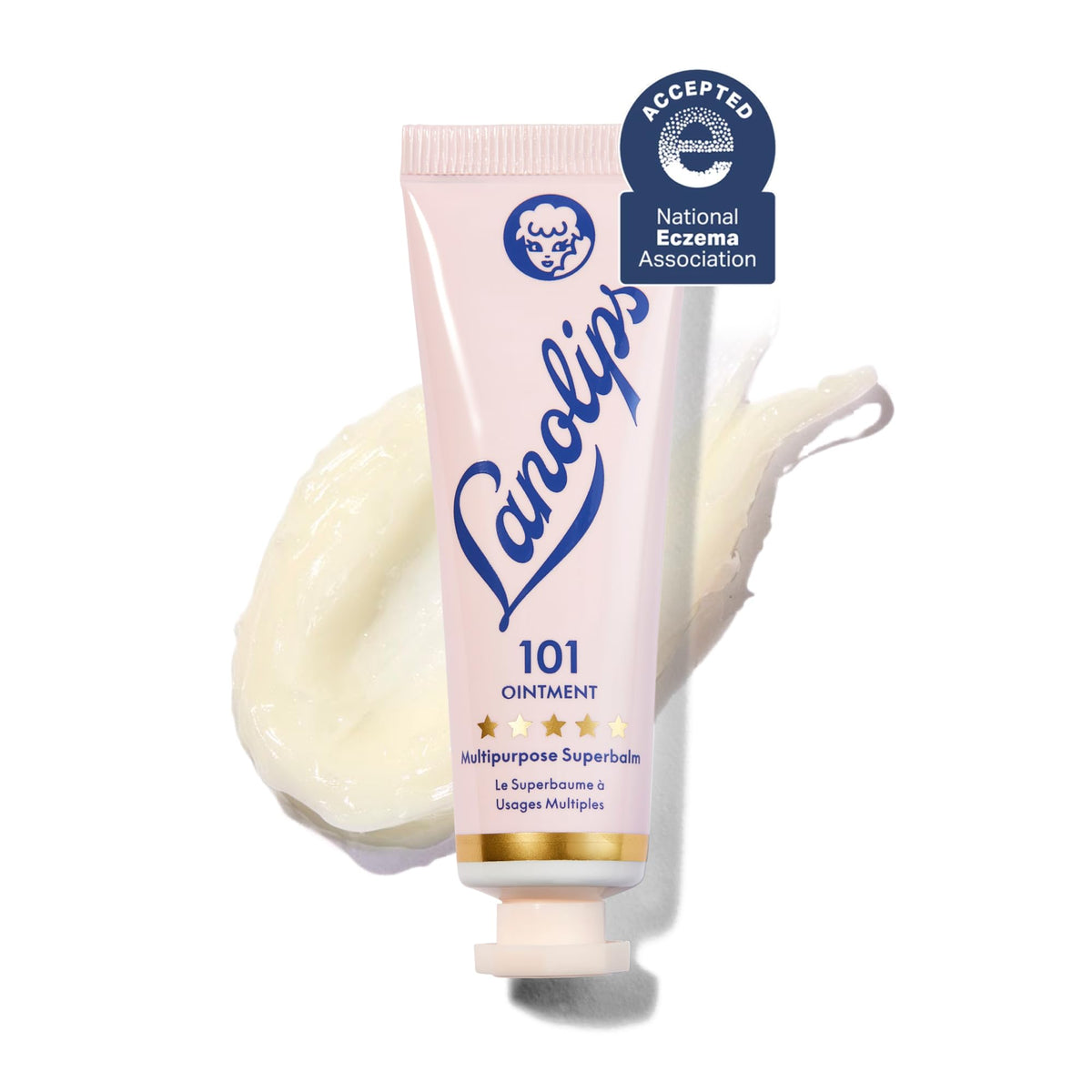 Lanolips 101 Ungüento para labios suaves y humectados todo el día.