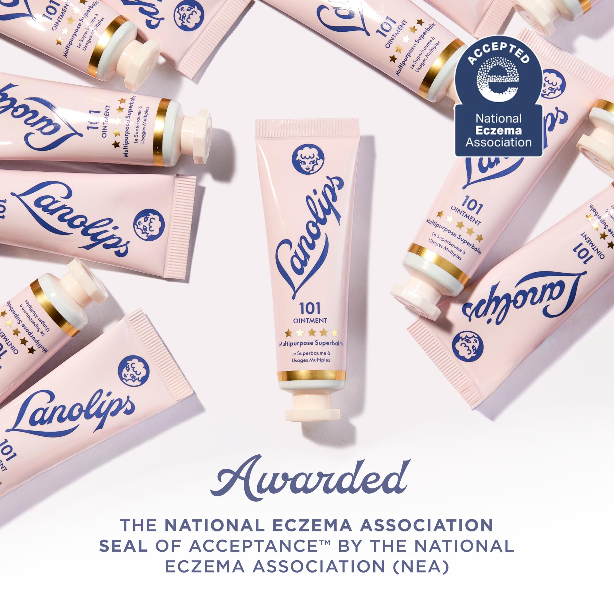 Lanolips 101 Ungüento para pies con sequedad.