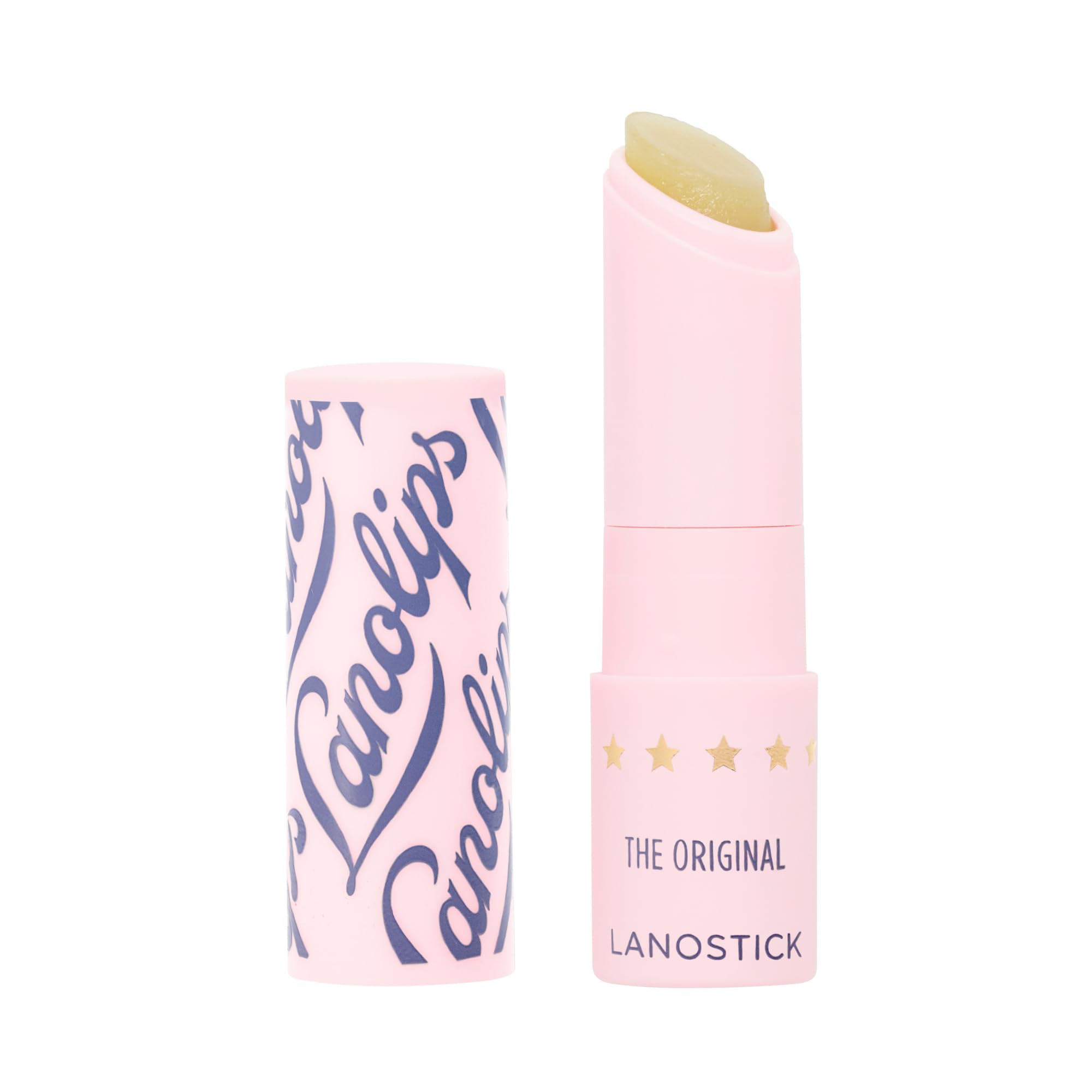 Lanolips Lanostick bálsamo labial para labios secos, hidratación duradera.