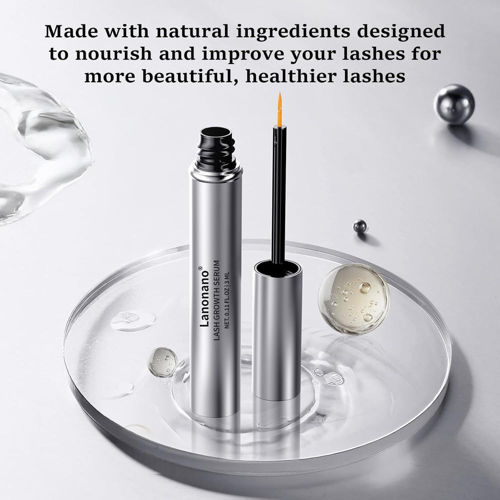 Lanonano Lash Serum: resultado-pestanas con uso regular