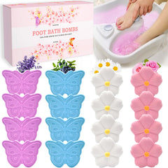 Lanwexy bombas para pies en caja, experiencia de spa en casa para pies cansados.